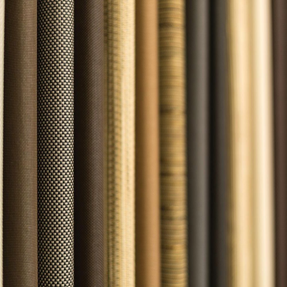 Crestron shading fabric swatches
